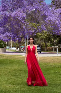Addison Red Dress