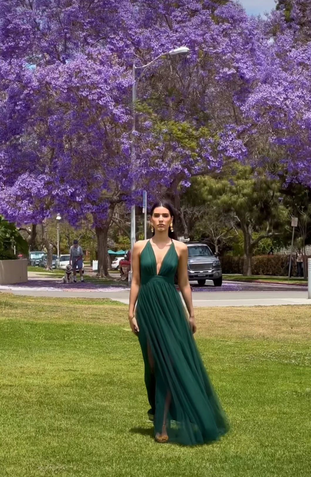 Addison Green Dress