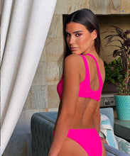 Load image into Gallery viewer, Roma Neon Pink One Piece
