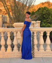 Load image into Gallery viewer, Rocio Royal Blue Dress
