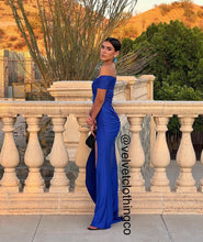 Load image into Gallery viewer, Rocio Royal Blue Dress
