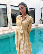 Load image into Gallery viewer, Clara Beige Dress
