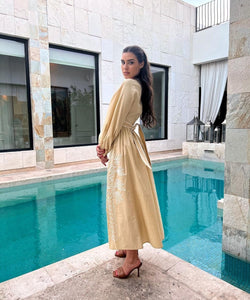 Clara Beige Dress