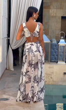 Load image into Gallery viewer, Noellya Blue &amp; White Dress

