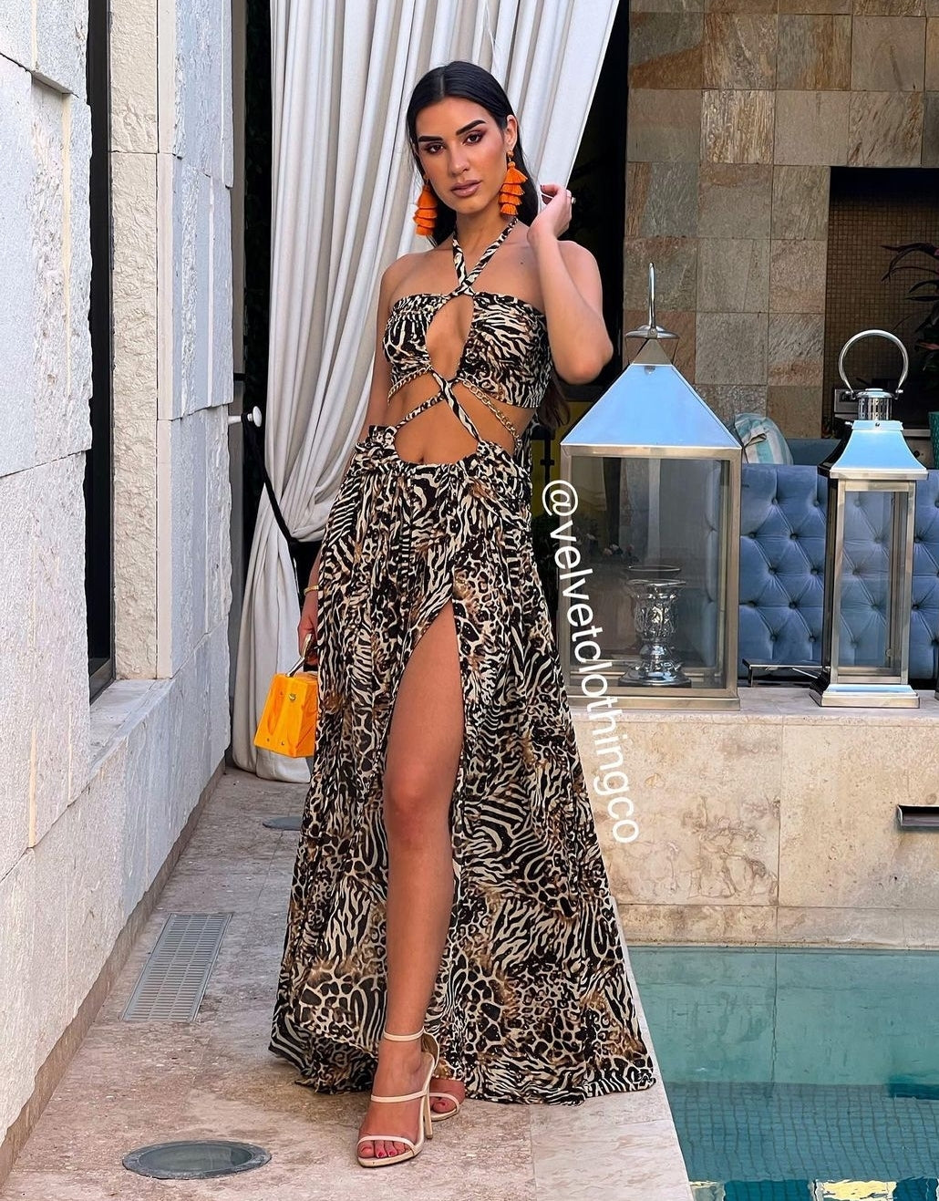 Be The Spotlight Animal Print Dress