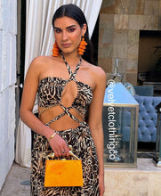 Load image into Gallery viewer, Be The Spotlight Animal Print Dress
