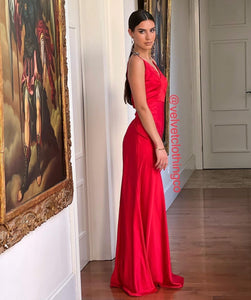 Red Classy Dress