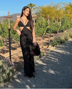 Johana Black Dress