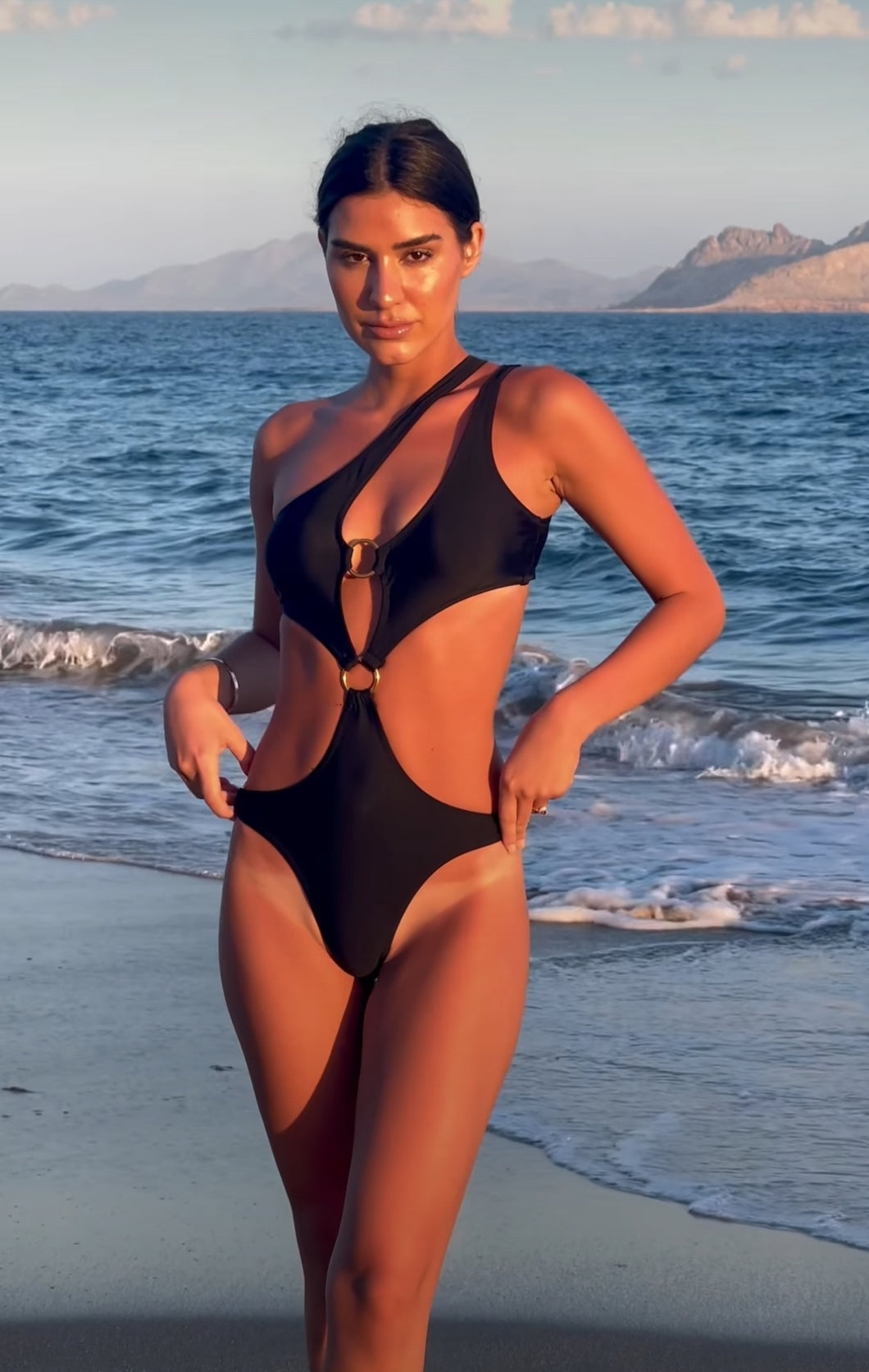 Roma Black One Piece
