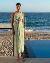 Load image into Gallery viewer, Cordova Sage Midi Dress
