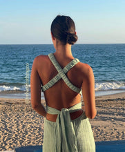 Load image into Gallery viewer, Cordova Sage Midi Dress
