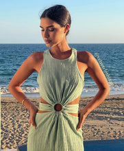 Load image into Gallery viewer, Cordova Sage Midi Dress
