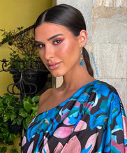 Load image into Gallery viewer, Palma  Floral Silk Dress
