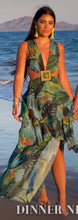 Load image into Gallery viewer, Santander Green Dress
