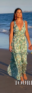 Lugo Green Dress