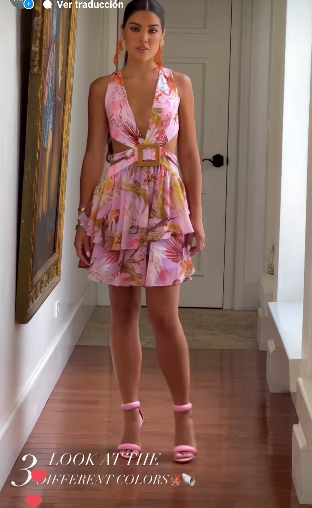 Sea Paradise Pink Dress