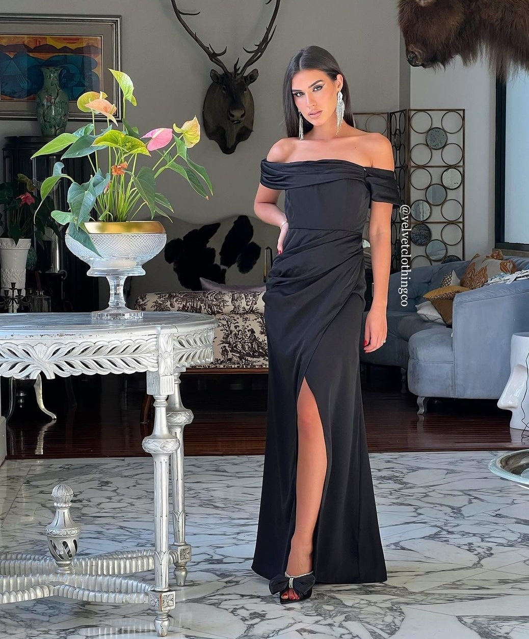 Zamora Black Dress