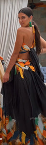 Be The Spotlight Black Sunflower Dress
