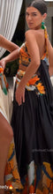 Load image into Gallery viewer, Be The Spotlight Black Sunflower Dress
