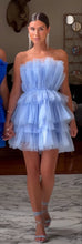 Load image into Gallery viewer, Fluffy Baby Blue Dress

