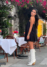 Load image into Gallery viewer, Susan Black Mini Dress
