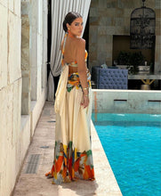 Load image into Gallery viewer, Be The Spotlight Ivory Sunflower Dress
