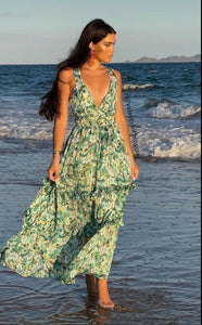 Lugo Green Dress