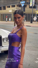 Load image into Gallery viewer, Áurea Purple Dress
