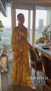 Sofia Mustard Dress