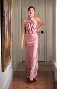 Bernice Mocha Dress