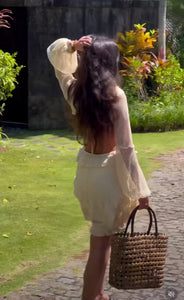 Amazing Beige  Mini Dress