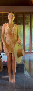 Georgette Camel Set