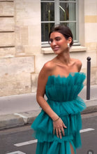 Load image into Gallery viewer, Fluffy Teal Dress
