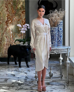 Maina Cream Dress
