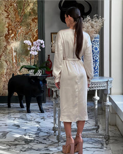 Maina Cream Dress