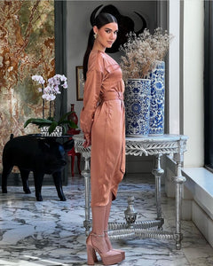 Maina Bronze Dress