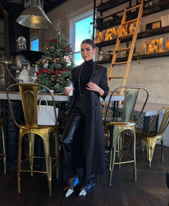 Romy Black Coat