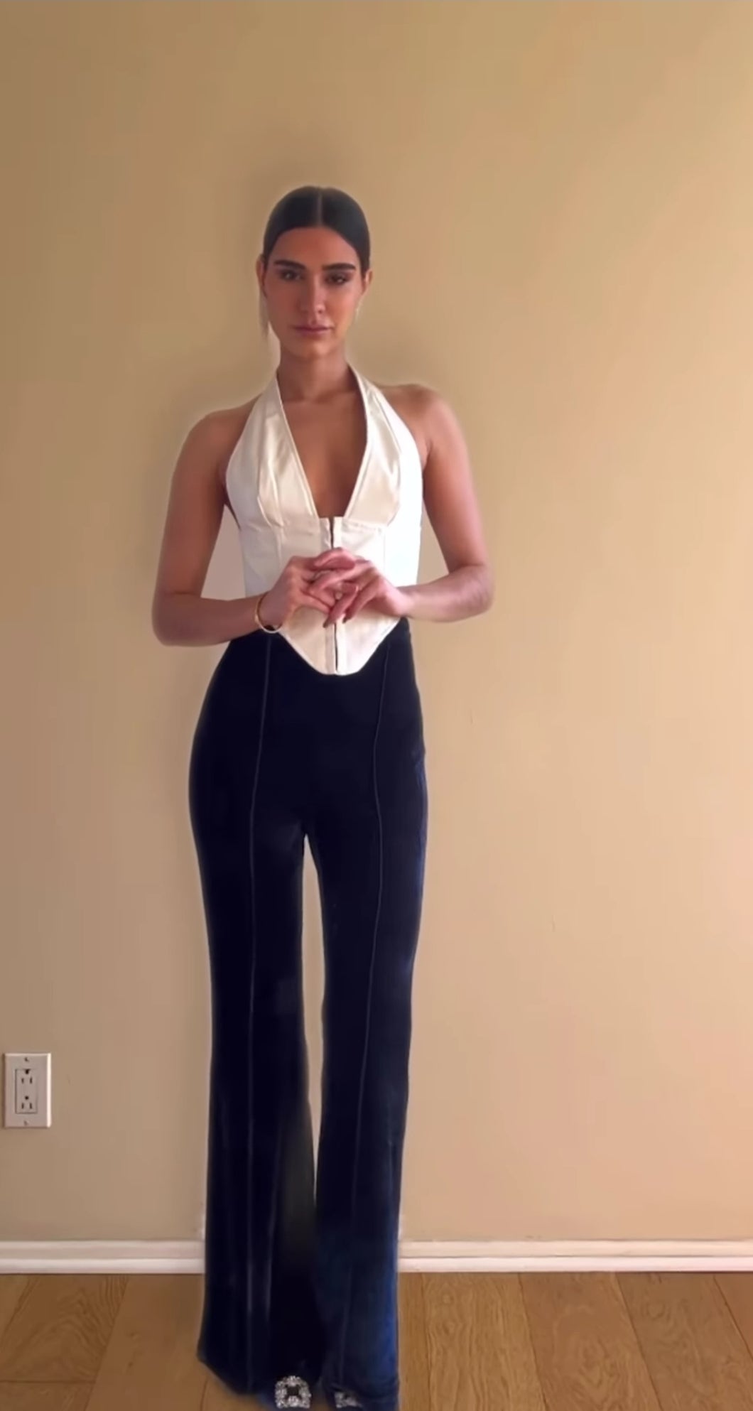 Dina Navy Pants