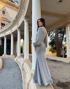 Kiara Platinum Dress