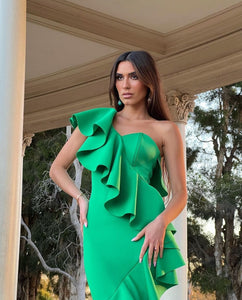 Zuri Green Dress