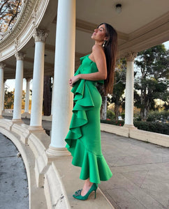 Zuri Green Dress