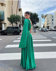 Laetitia Emerald Dress