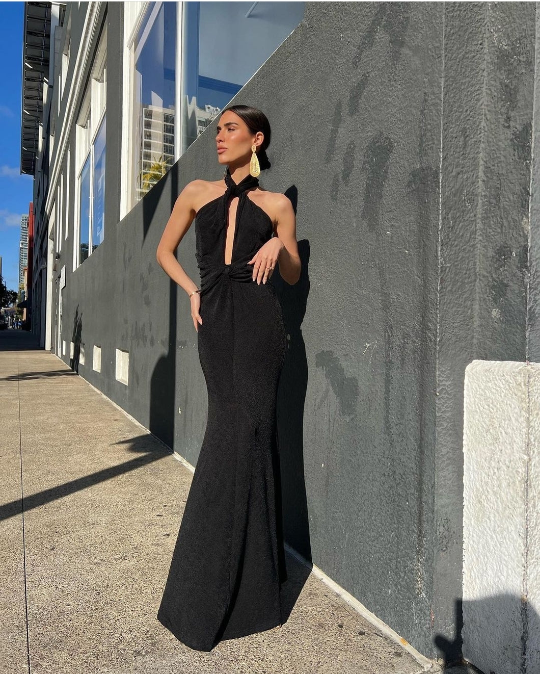 Gilda Black Dress