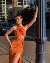 Load image into Gallery viewer, Amour Orange Dress
