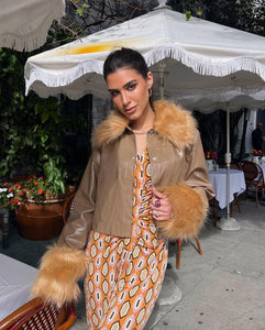 Alisa Taupe Jacket