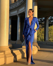 Load image into Gallery viewer, Ava Royal Blue Dress
