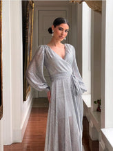 Load image into Gallery viewer, Silver Crush Dress
