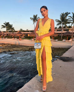 Patty Yellow Dress