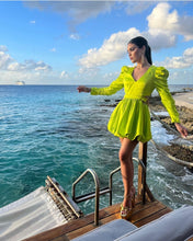 Load image into Gallery viewer, Carla Green Dress
