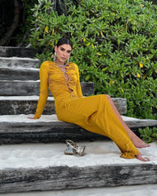 Load image into Gallery viewer, Valentina Golden Mustard Dress
